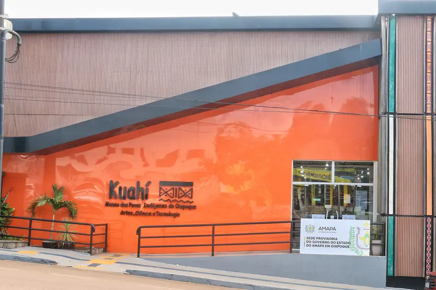 Museu Kuahí, em Oiapoque, foi sede temporária do Governo do Estado