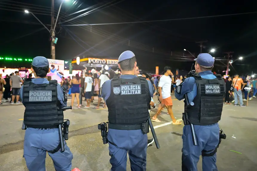 Policiamento na Expofeira 2026