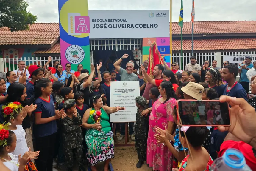 A unidade é a 55ª escola entregue pela Educação e passou por obras de infraestrutura e recebeu novos mobiliários