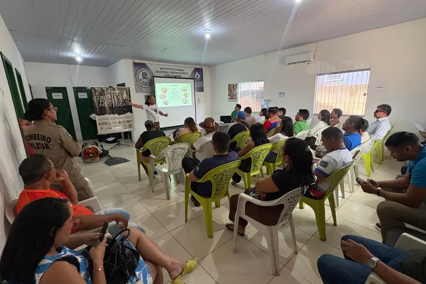 Ação de educação ambiental orienta a população sobre prevenção e resposta aos focos de incêndio