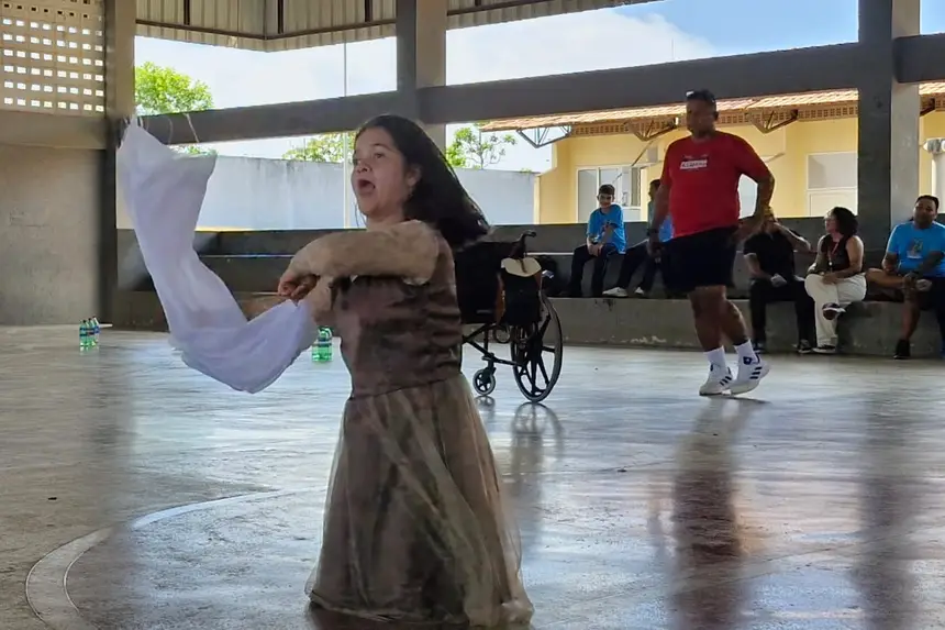 Momentos culturais e de dança também fizeram parte da programação
