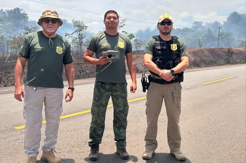 Equipe de Fiscalização Ambiental da Sema