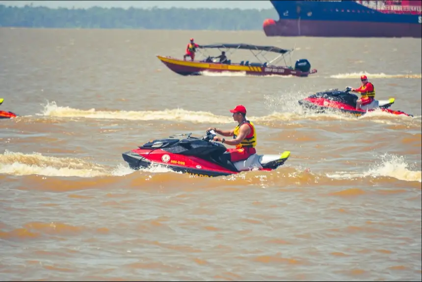 Motos aquáticas reforçam frota de viaturas da PM, PC, CBM e GTA