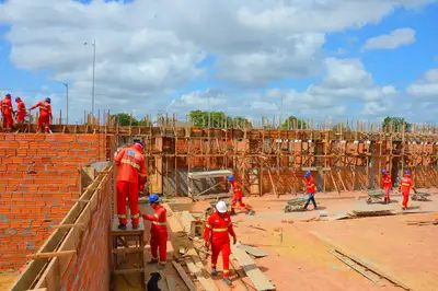 notícia: Aldeia da Paz: Governo do Amapá avança na construção do novo polo de inclusão social na Zona Norte de Macapá