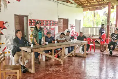 galeria:  Governo do Amapá Reforça Diálogo com Povos Indígenas em Visita à Aldeia Kumenê