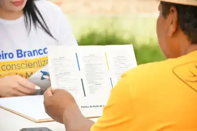 notícia: Governo do Amapá promove ação do Janeiro Branco para conscientização sobre saúde mental e emocional em Macapá