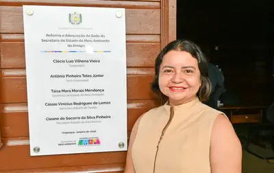 Taísa Mendonça, serectária da Sema