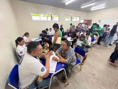 notícia: Governo do Amapá inicia oferta de serviços de saúde durante ação 'Governo do Brasil na Rua', na Zona Norte de Macapá