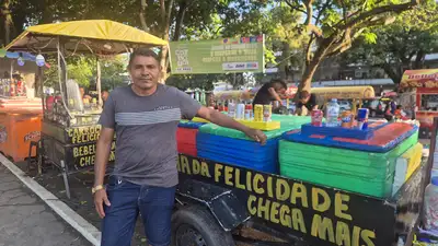 notícia: 'É como um décimo terceiro salário antecipado para nós', destaca empreendedor no Carnaval do Povo