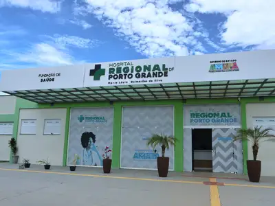 galeria: Maratonando Municípios - Porto Grande Visita Hospital