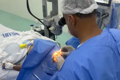 notícia: Mais Visão realiza cirurgias de catarata congênita e amplia acesso à saúde ocular infantil no Amapá