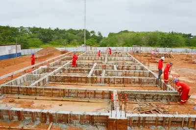 notícia: Governo do Amapá segue avançando com a execução da obra do CEO Macapá