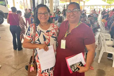 notícia: 'Tudo de que preciso estou sendo atendida', diz usuária da Carreta Delas na Zona Norte de Macapá