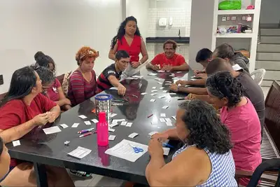 notícia: Governo do Amapá promove autonomia e saúde mental com oficina culinária no Caps Gentileza