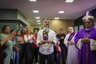 galeria: Palácio do Setentrião Recebe Imagem de São José como Parte da Peregrinação do Santo em Macapá