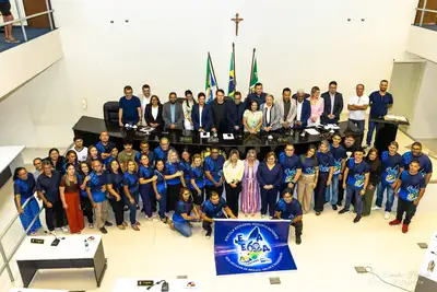 notícia: Governo do Amapá destaca legado da Escola Augusto Antunes em Sessão Especial pelos 60 anos educando o povo de Santana