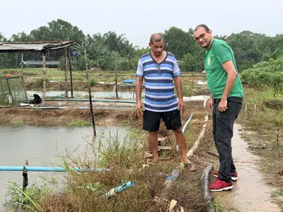 notícia: Do esforço à esperança: piscicultores do Pacuí transformam a própria história com apoio do Governo do Amapá