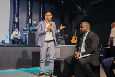 Foto: Ruan Alves/GEA Pastor Amado Flexa citou a força da aproximação das igrejas independentes com o Governo