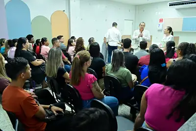 notícia: Governo do Amapá qualifica profissionais de saúde para o novo Hospital da Criança e do Adolescente