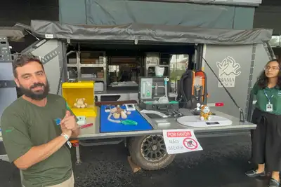 Analista ambiental do Ibama, Murilo Moraes