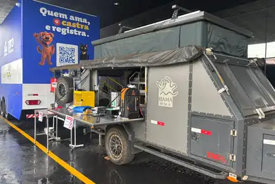 notícia: SamuVet: projeto para resgate de animais silvestres é apresentado na Semana Nacional dos Animais, em Brasília