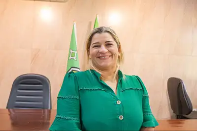 Paula Santos, prefeita de Serra do Navio