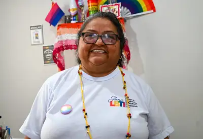 Gerente do Centro AMA LBTI, Simone de Jesus