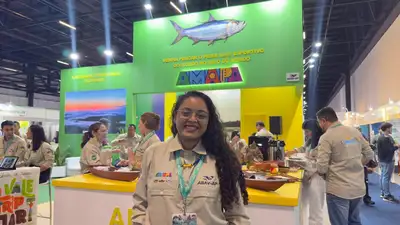 notícia: ‘É muita honra representar o Amapá aqui para todo mundo', diz empresária amapaense na Trade Show 2026