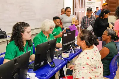 notícia: “Cidadania Mais Perto de Você”: Governo do Estado leva serviços aos moradores do Marabaixo, em Macapá 