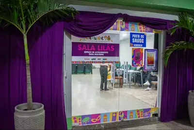 notícia: Sala Lilás garante acolhimento e proteção às mulheres durante o Festival Equinócio das Águas, em Macapá