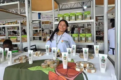 Foto: Winicius Tavares/GEA Empreendedora Gleiciane Lobato, sócia do Sementes do Araguari