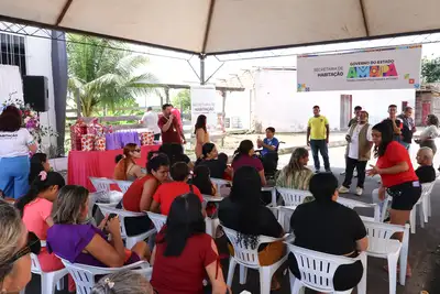 Galeria:  Governo do Amapá Promove Ação Especial pelo Dia das Mulheres no Residencial Mucajá