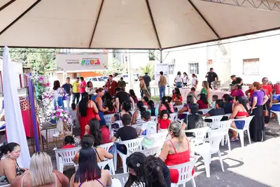 notícia: Governo do Estado promove ação especial pelo Dia das Mulheres no Residencial Mucajá, em Macapá