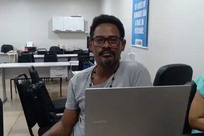 Foto: Gian Pantoja/GEA Coordenador de Promoção e Defesa dos Direitos Humanos da Sedih, André Lopes