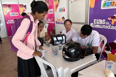 notícia: Saúde bucal e consultas médicas integram programação de lançamento do 'ELAS da Comunidade' do Governo do Amapá, em Macapá
