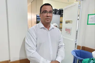 Cirurgião Ortopédico Isnard Júnior, coordenador do Centro Cirúrgico do HE