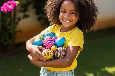 notícia: Nutricionista do Hospital da Criança e do Adolescente alerta para consumo exagerado de chocolate na Páscoa