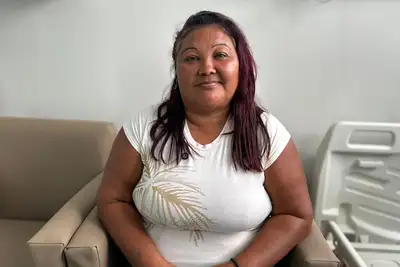 notícia: 'Operou imediatamente', comemora moradora do Abacate da Pedreira sobre atendimento à sobrinha no Hospital da Criança e do Adolescente