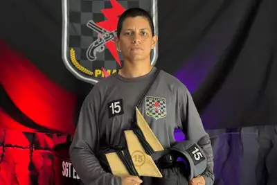 notícia: ‘Técnica é extremamente importante para a atuação policial’, destaca aluna do VI Curso de Força Tática promovido pelo Governo do Amapá