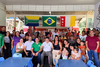 notícia: Ação de governo leva cidadania, esperança e desenvolvimento a comunidades da foz de Mazagão Velho