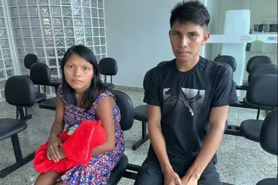notícia: Bebê indígena recebe cuidados no CEO 2 e faz cirurgia para correção de 'língua presa' nos primeiros dias de vida, em Macapá