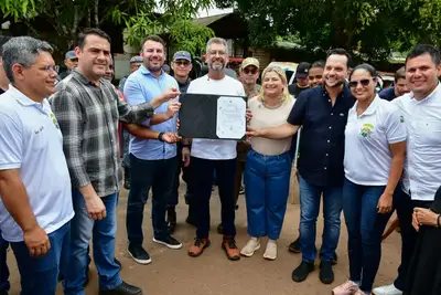 galeria: Ordem de Serviço da Reconstrução da Delegacia na Colônia de Água Branca