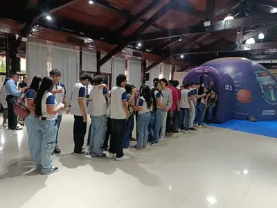 notícia: Governo do Amapá oferta Planetário Móvel durante programação de aniversário de 24 anos do Museu Sacaca