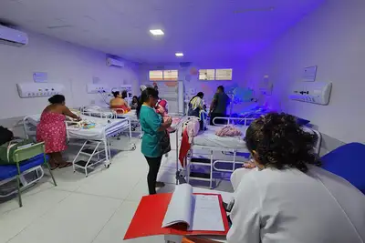 notícia: Hospital da Mulher Mãe Luzia fecha março com 1,3 mil internações e mais de 1,5 mil assistência pelo pronto atendimento