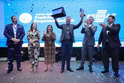 notícia: ‘Reconhecimento da atuação empreendedora nos nossos municípios’, cita governador do Amapá na entrega do Prêmio Sebrae Prefeitura Empreendedora