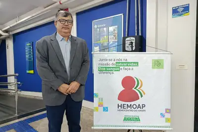 Eldren Lage, diretor-presidente do Hemoap