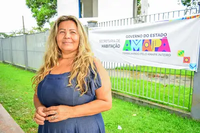 Coordenadora do Plantão Social do Residencial Nelson dos Anjos, Liliane Santos