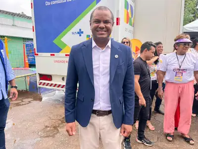 Jerzey Timóteo, secretário adjunto de Gestão do Trabalho e da Educação na Saúde