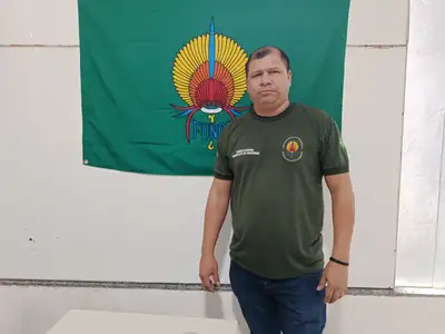 Fabrício Karipuna, representante da coordenação da Funai Macapá
