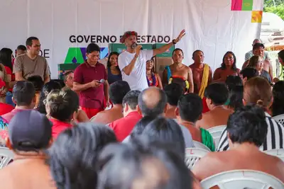 notícia: No Mês dos Povos Originários, Governo do Amapá entrega escolas indígenas reconstruídas em Pedra Branca do Amapari